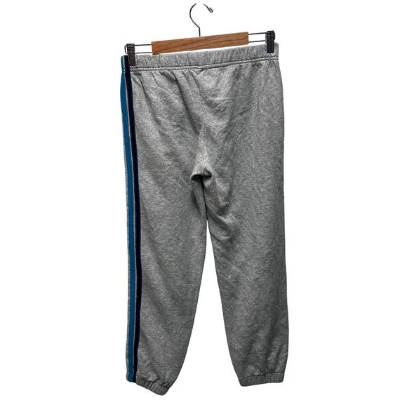 Gray Striped Jogger Sweatpants Casual‎ Comfy Lounge Activewear - Picture 2 of 10